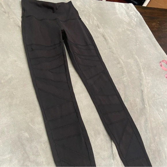 Lululemon Wunder Under Pant (Hi-Rise) *Tech Mesh 28" Black 21376 - Picture 6 of 11